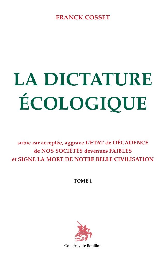 La dictature écologique book