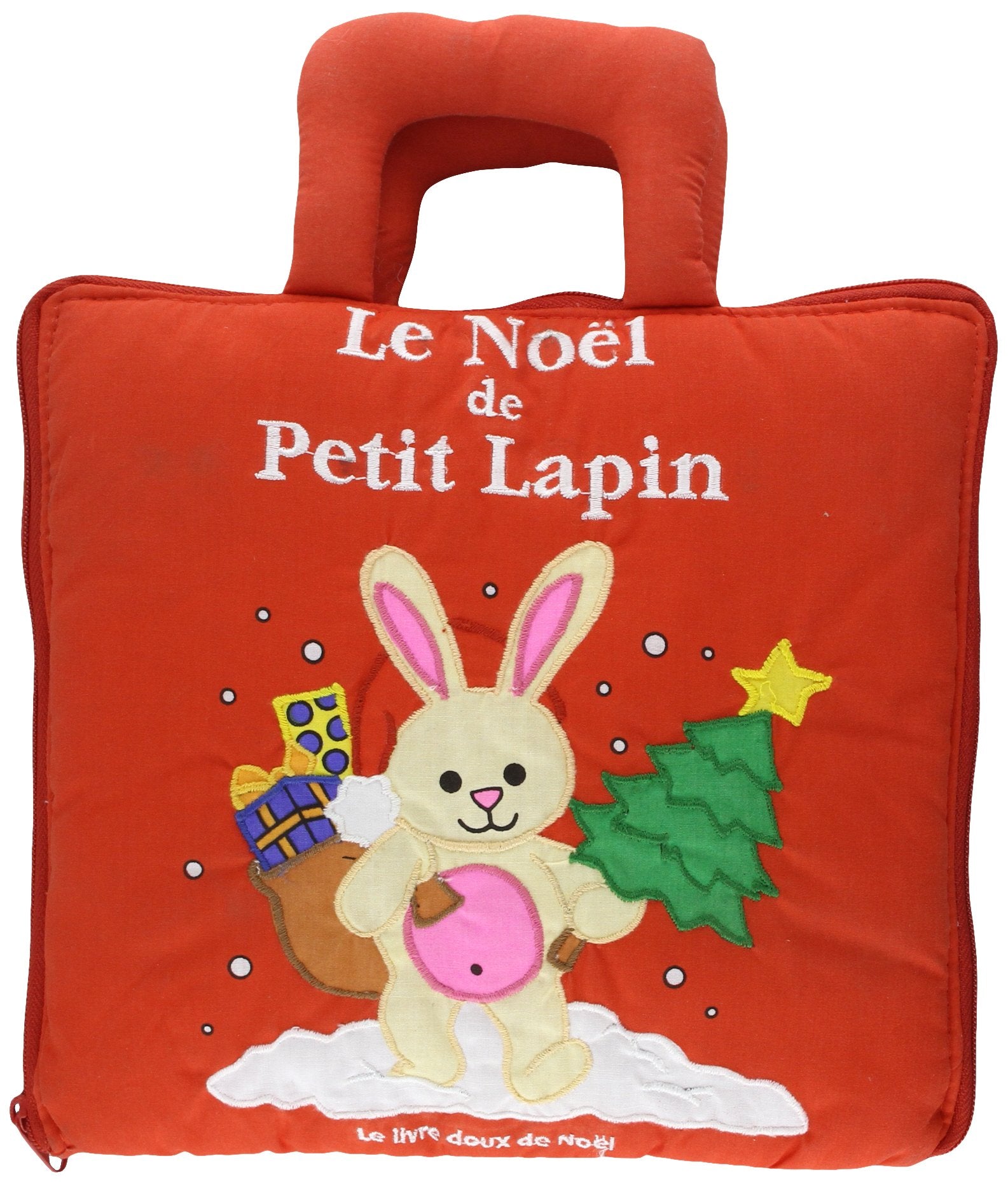Le Noël de Petit lapin (live brodés en coton, avec accessoires) book