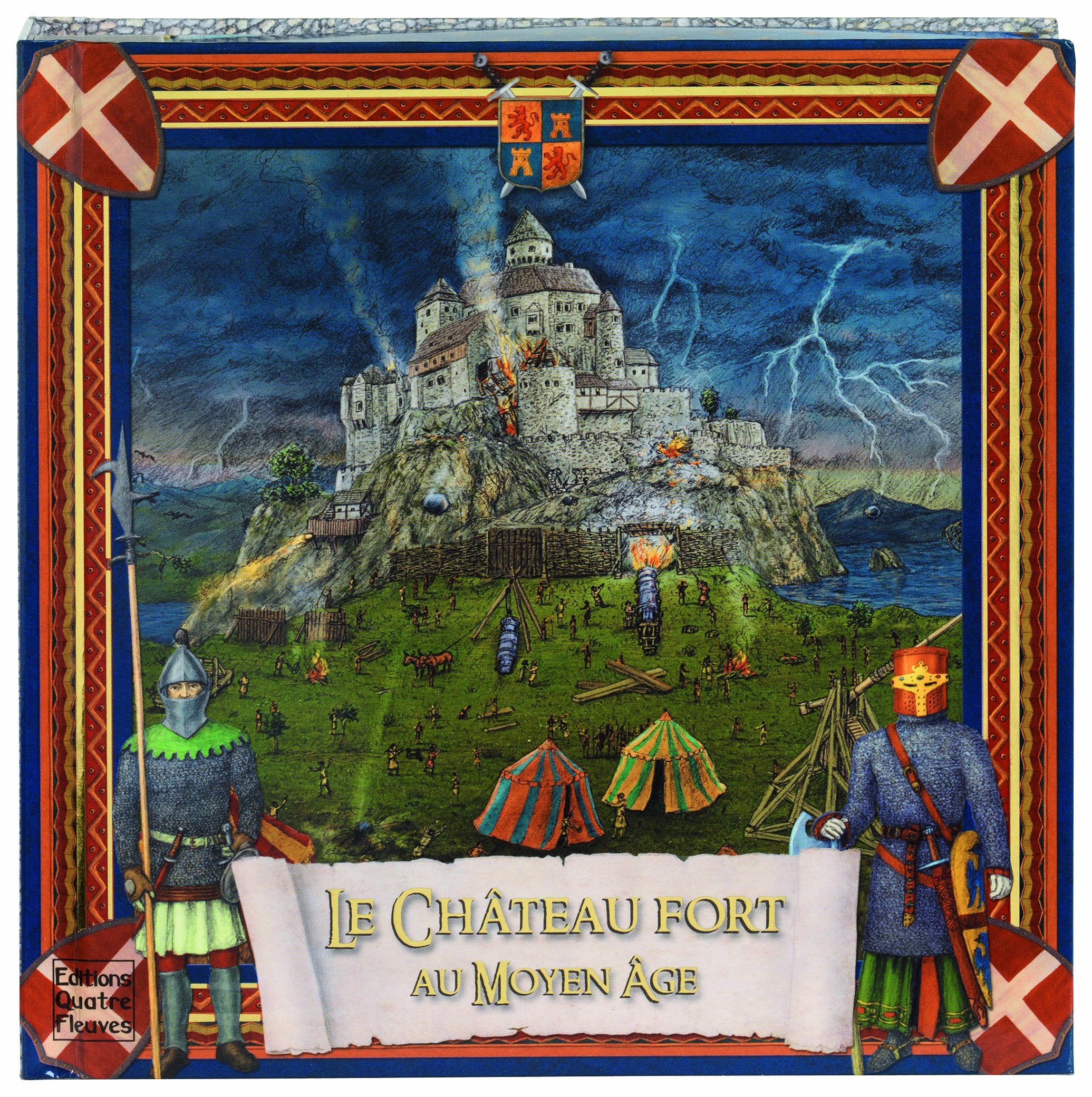 Le Château fort au Moyen-Age book