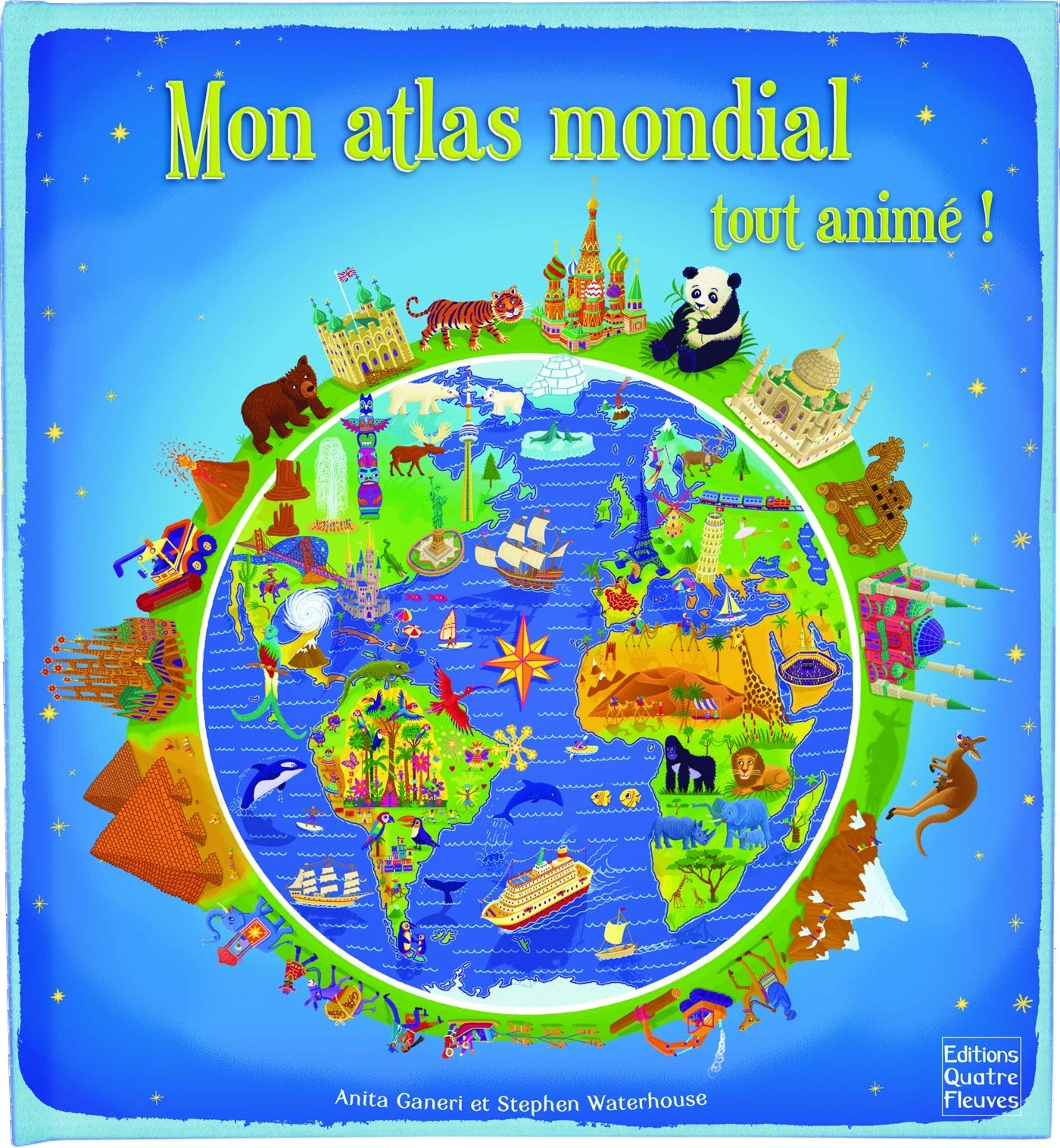 Mon atlas mondial tout animé ! book