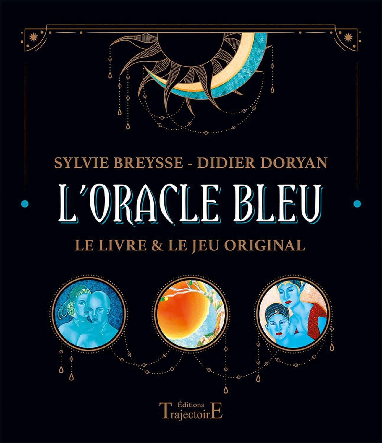 L'Oracle Bleu - Coffret: Le jeu original avec 73 lames et un livre Religion & Esotericism