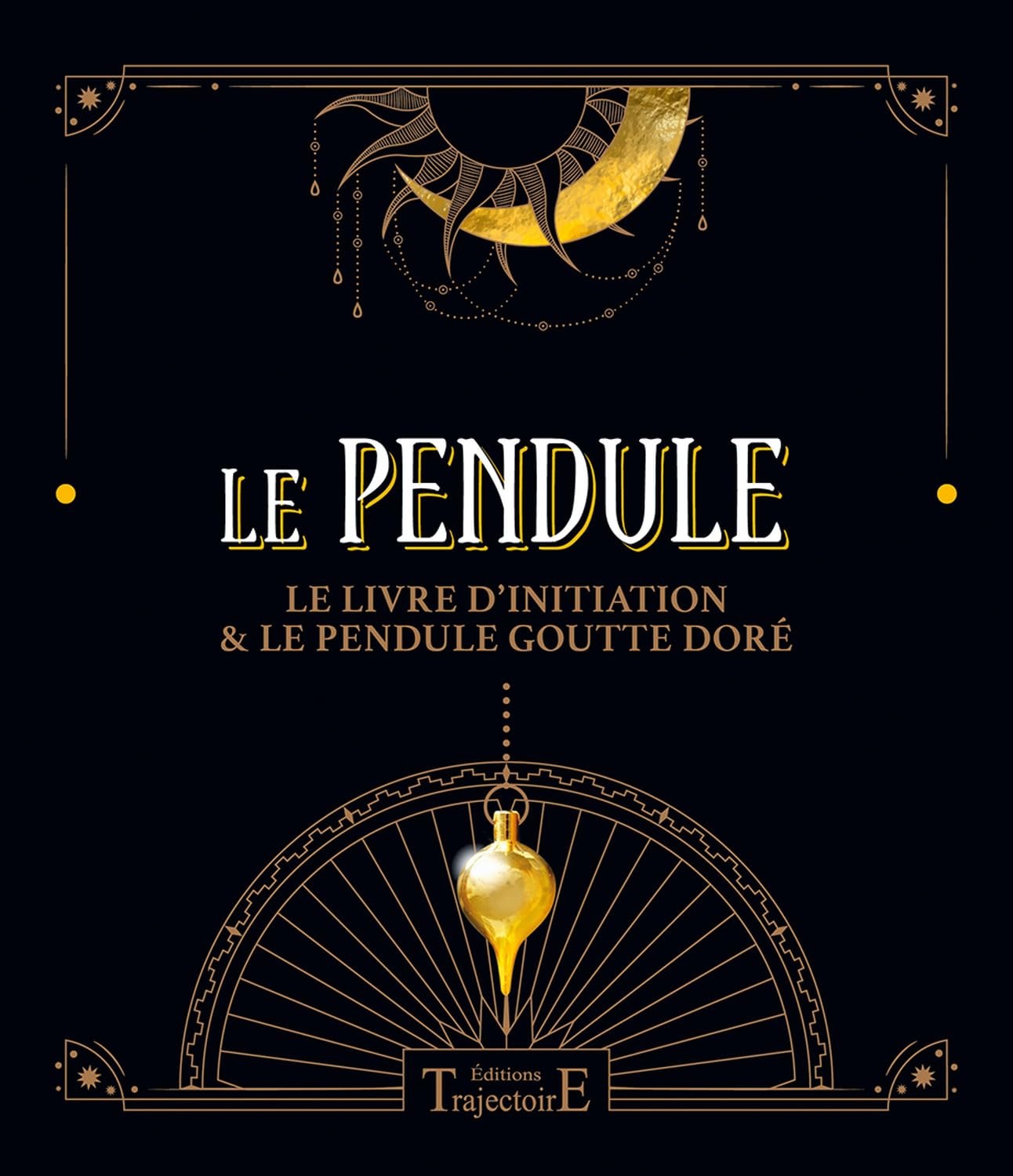 Le Pendule - Coffret - Le livre d'initiation & le pendule goutte doré Health, Nutrition & Fitness