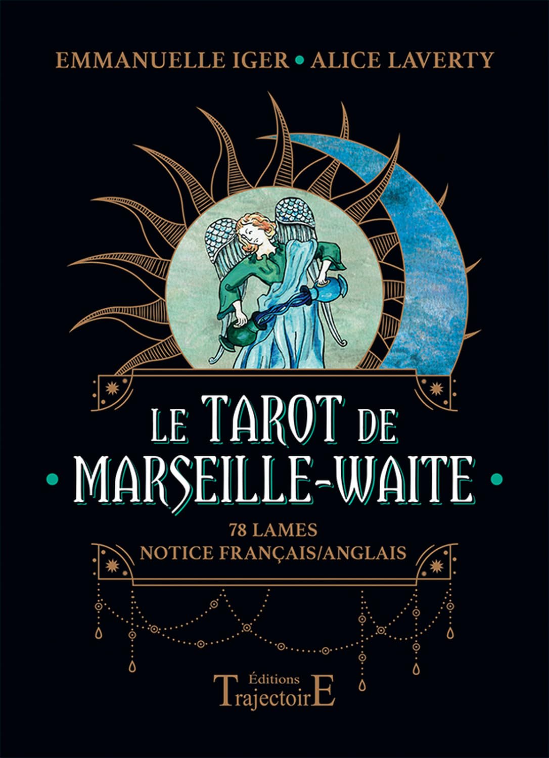Le Tarot de Marseille Waite - Bilingue français/anglais - Coffret: 78 lames Religion & Esotericism