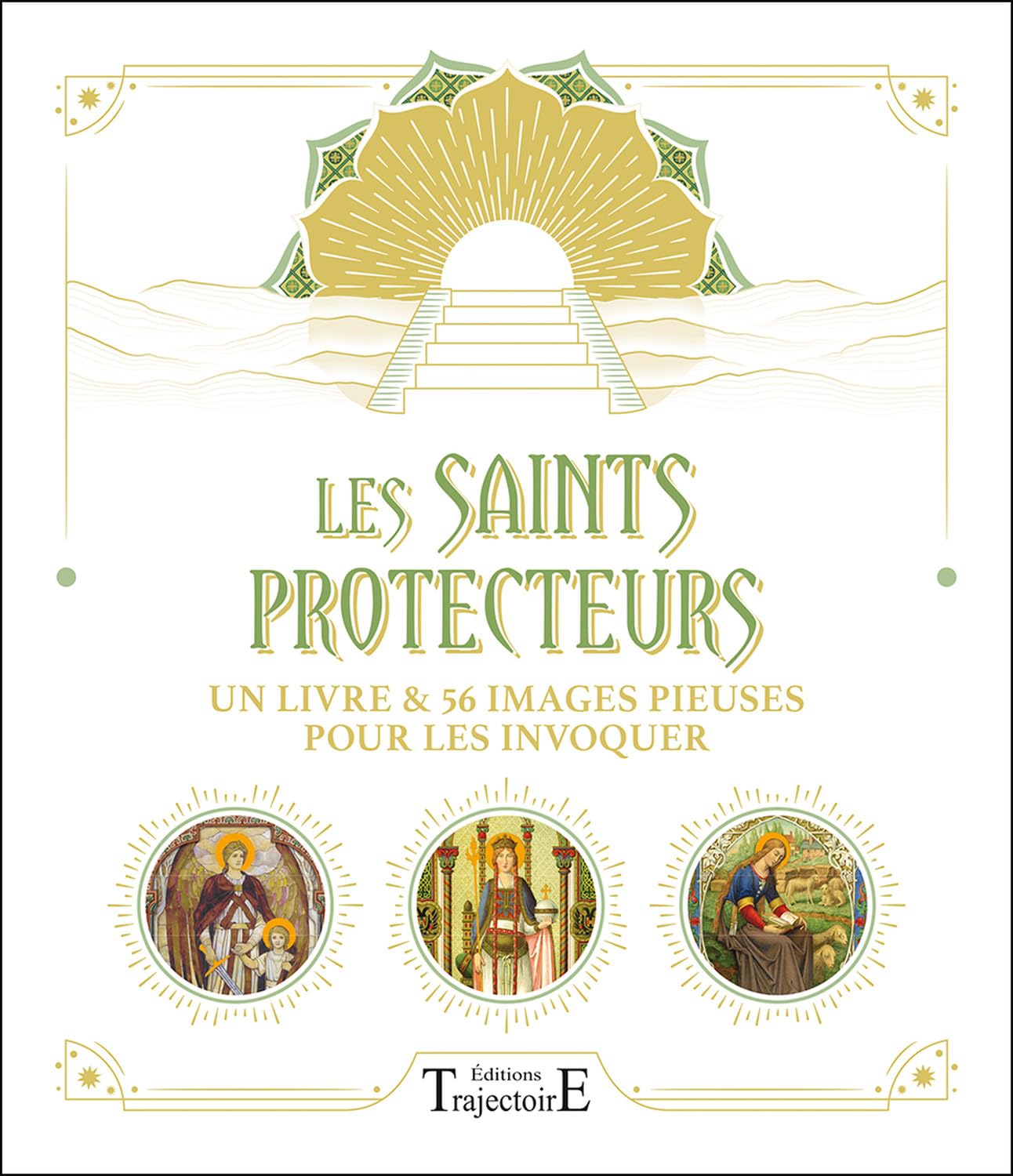 Les Saints protecteurs - Un livre & 56 images pieuses pour les invoquer - Coffret Religion & Esotericism