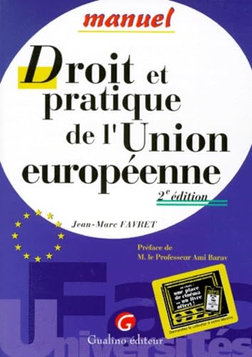 Droit et pratique de l'Union européenne Books