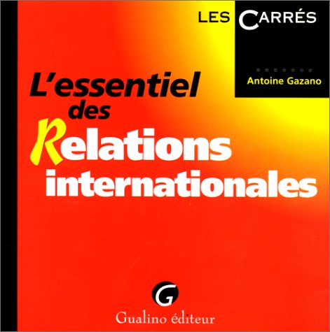 L'essentiel des relations internationales book
