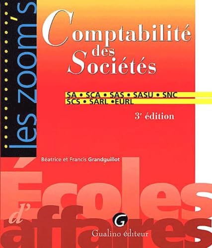 Comptabilité des Sociétés book