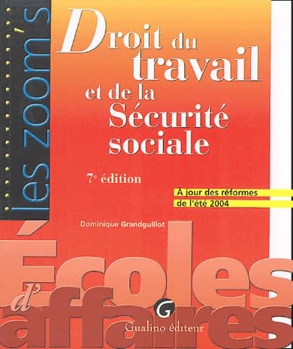 Droit du travail et de la Sécurité sociale book