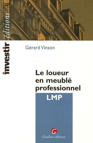 Le loueur en meublé professionnel LMP book