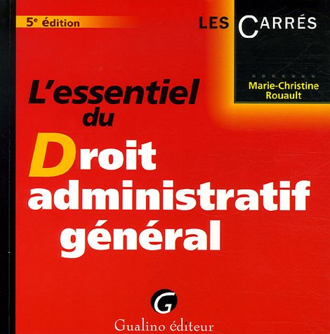 L'essentiel du Droit administratif général book