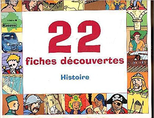 22 fiches découvertes. Histoire book