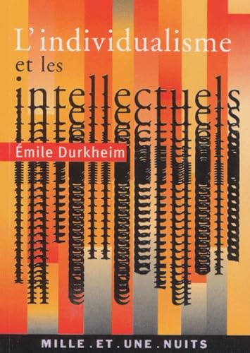 Les intellectuels et l'individualisme book