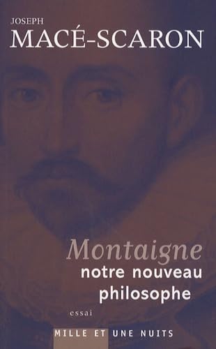 Montaigne, notre nouveau philosophe book