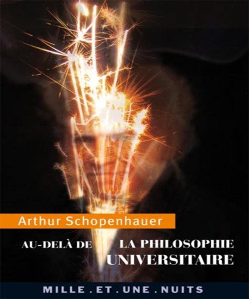 Au-delà de la philosophie universitaire book