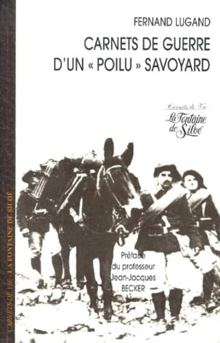 Carnets De Guerre D'Un Poilu Savoyard book