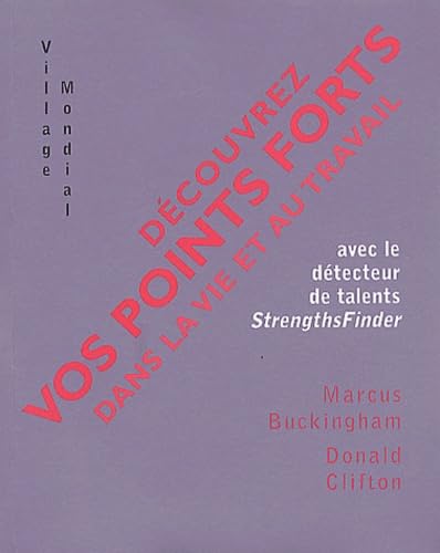 Découvrez vos points forts dans la vie et au travail book