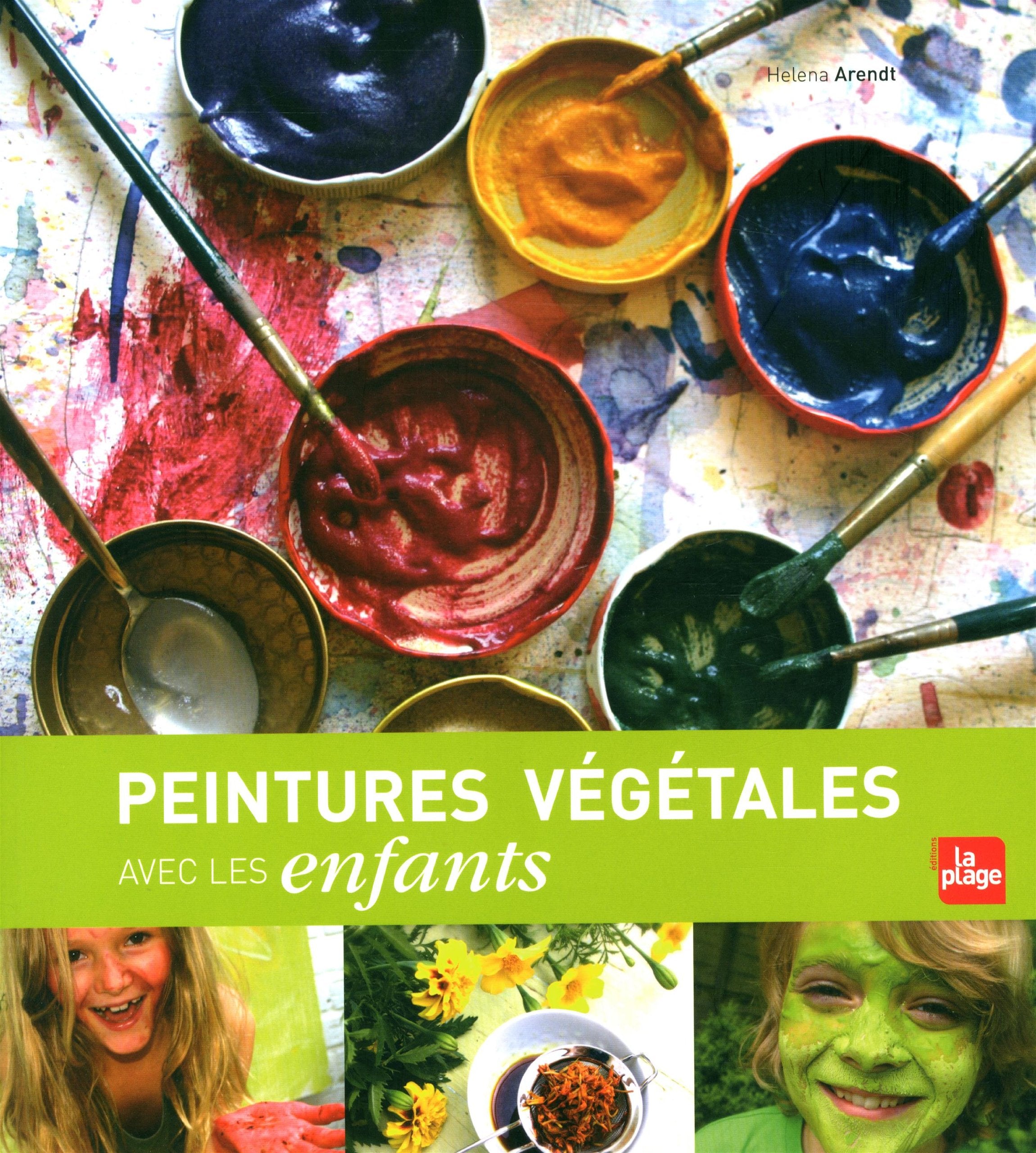 Peintures végétales avec les enfants Books