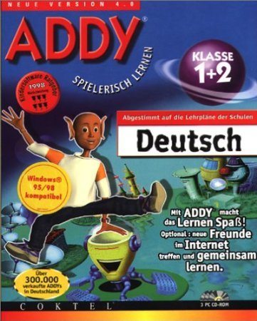 ADDY, Deutsch 4.0, neue Rechtschreibung, CD-ROMs : Klasse 1/2, 3 CD-ROMs Learning