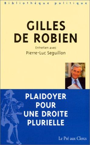 Plaidoyer pour une droite plurielle : entretien avec Pierre-Luc Séguillon Books