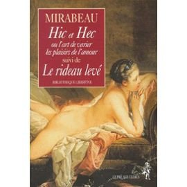 Hic et Hec. suivi de Le rideau levé Eroticism