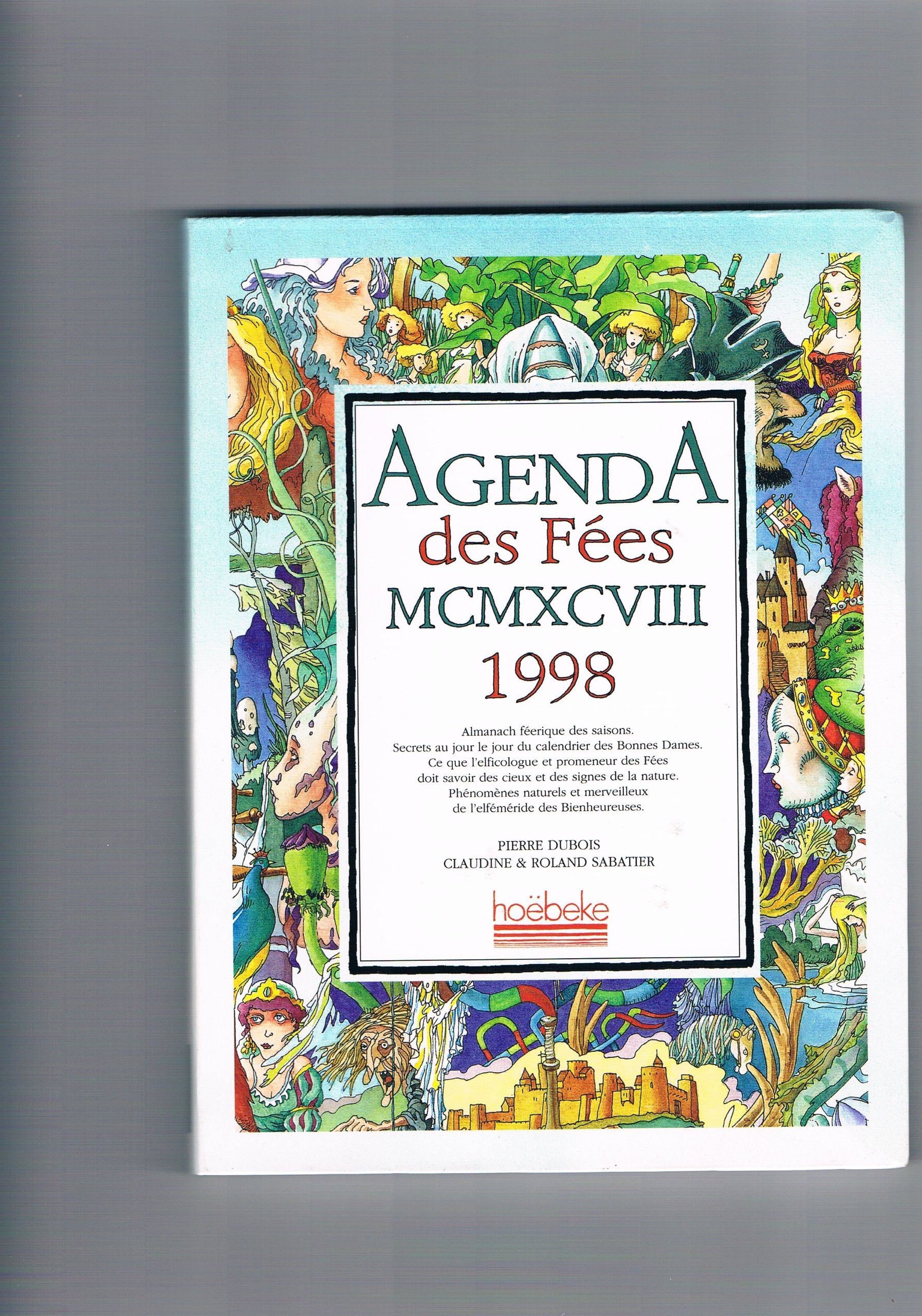 Agenda des fées, 1998 book