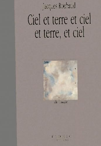 Ciel et terre et ciel et terre, et ciel book