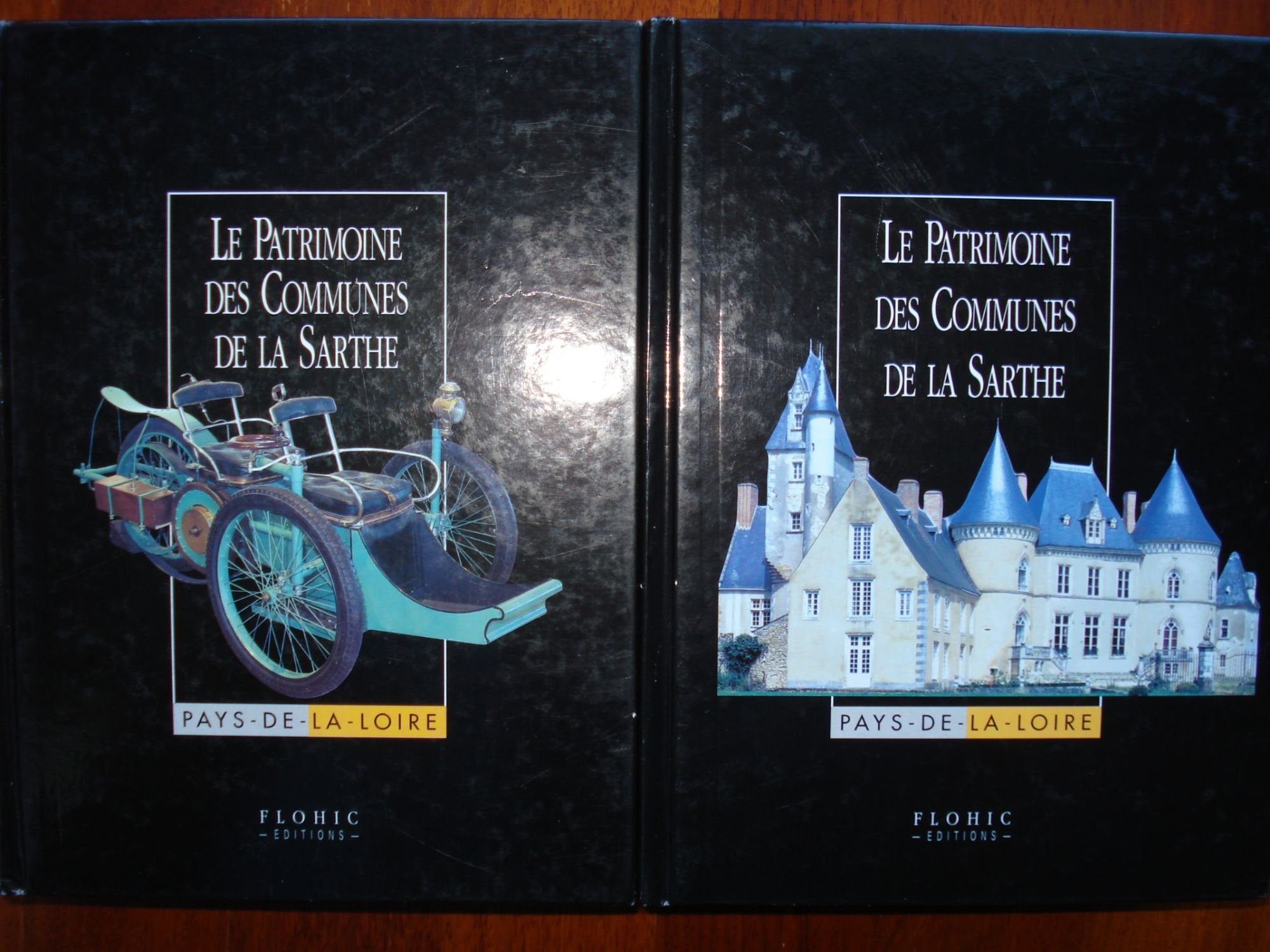 Coffret patrimoine des communes de la sarthe 2vols Books