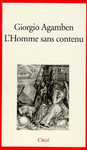 L'homme sans contenu Books