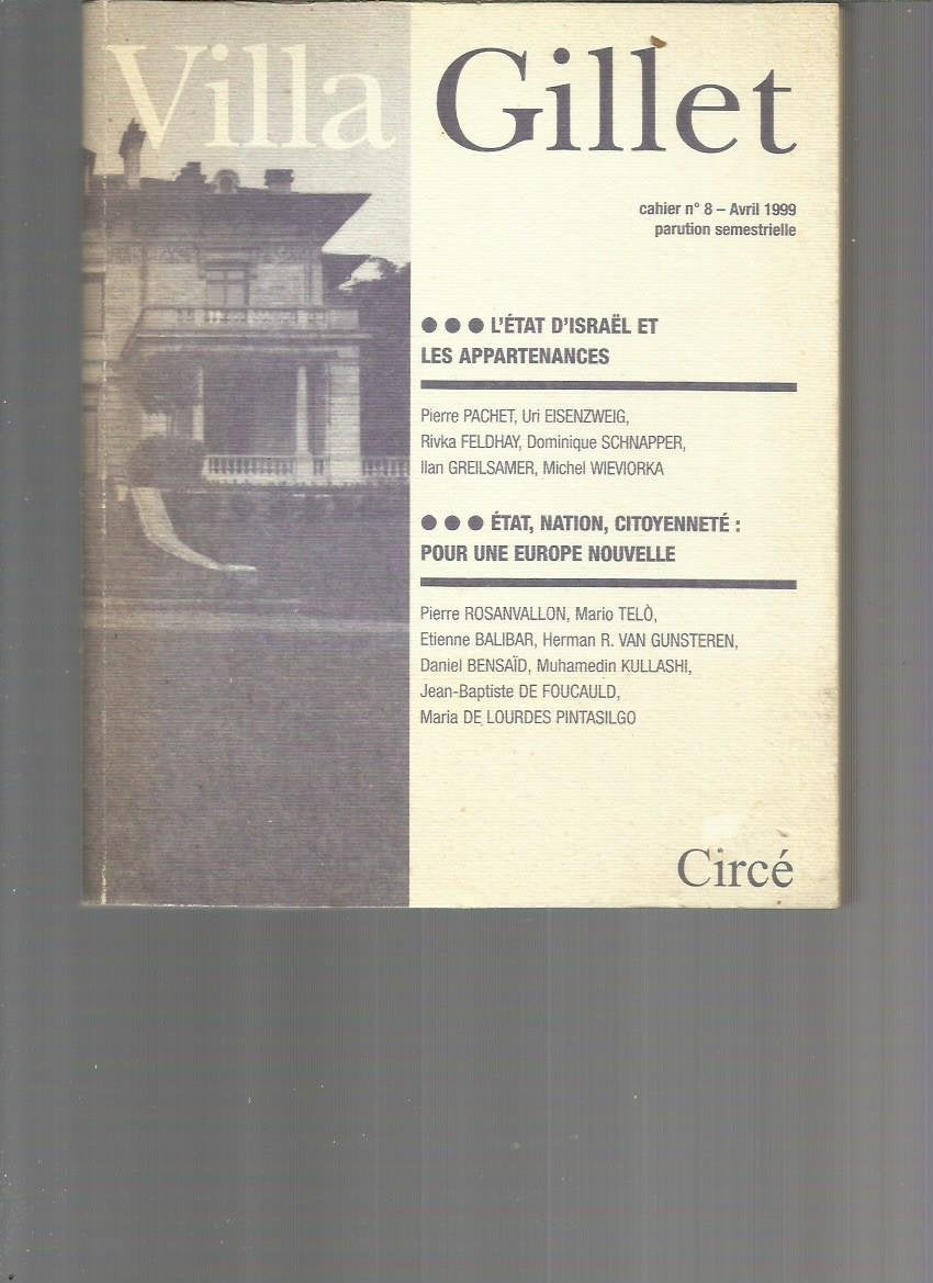 VILLA GILLET N° SPECIAL 1996 : LIEUX OU ESPACES DE LA MEMOIRE Books