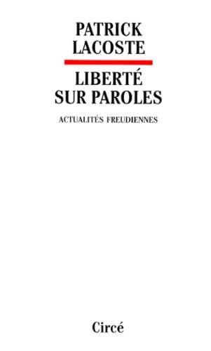 Liberté sur parole Social Sciences