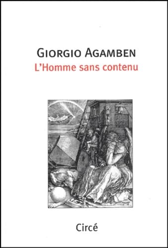 L'homme sans contenu Books