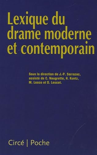Lexique du drame moderne et contemporain Books