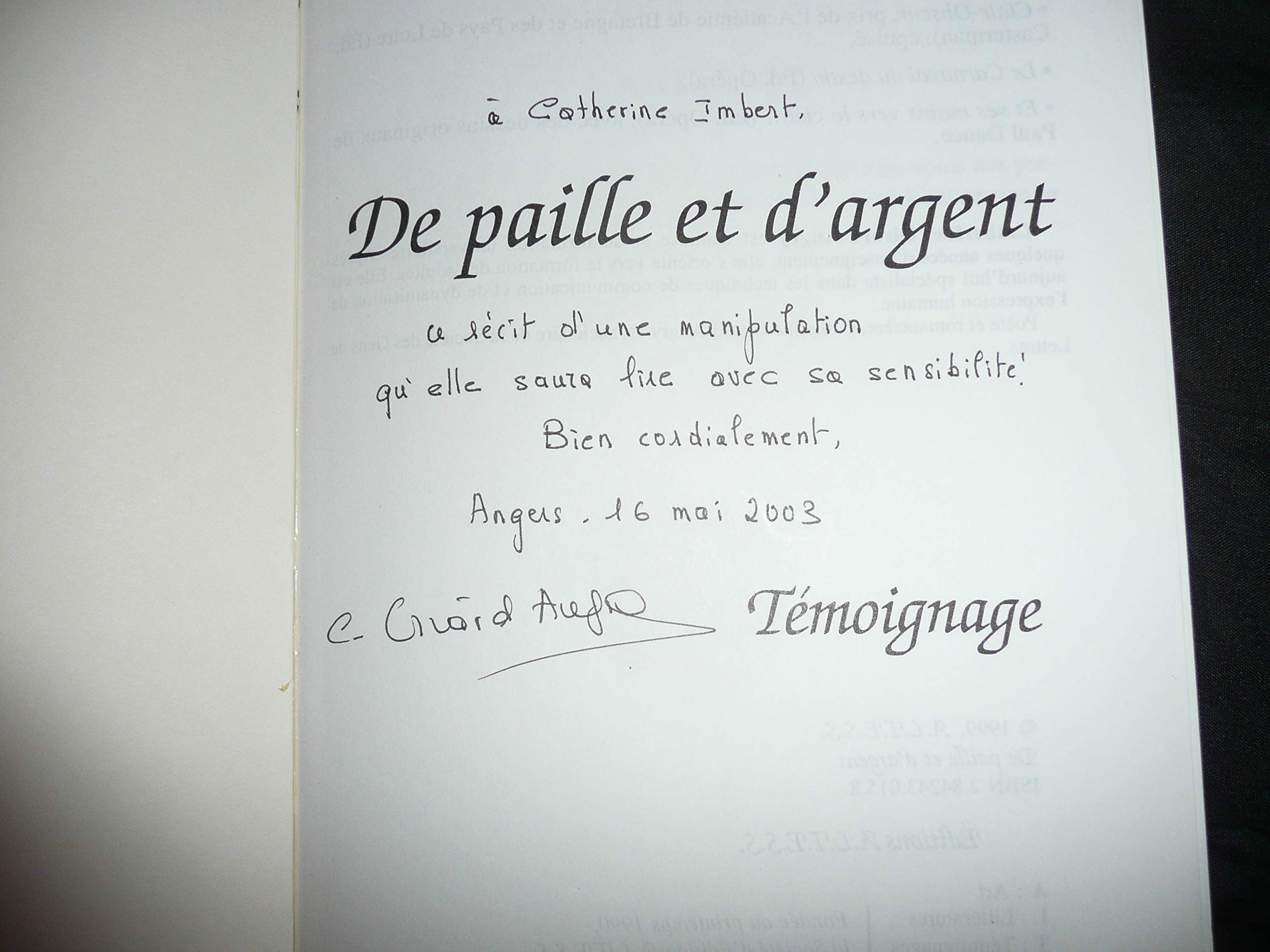 De paille et d'argent : Manipulations : Danger ! Halte aux formateurs et consultants "gourous" book