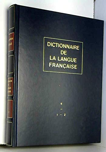 Dictionnaire de la langue française book