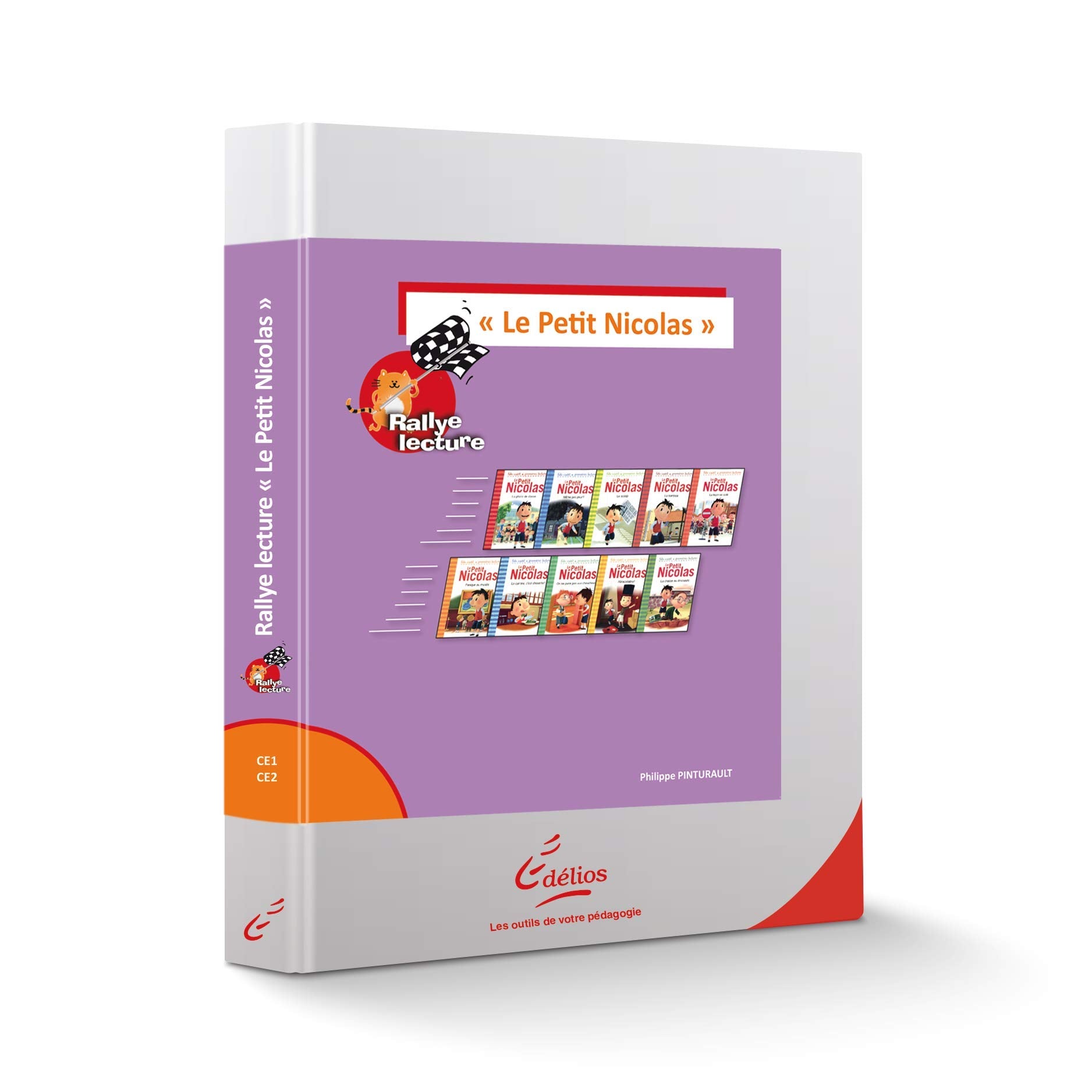 Les Éditions Édélios - RALLYE LECTURE "LE PETIT NICOLAS" - CE1, CE2 - Support pédagogique + 10 livres Gallimard Jeunesse book