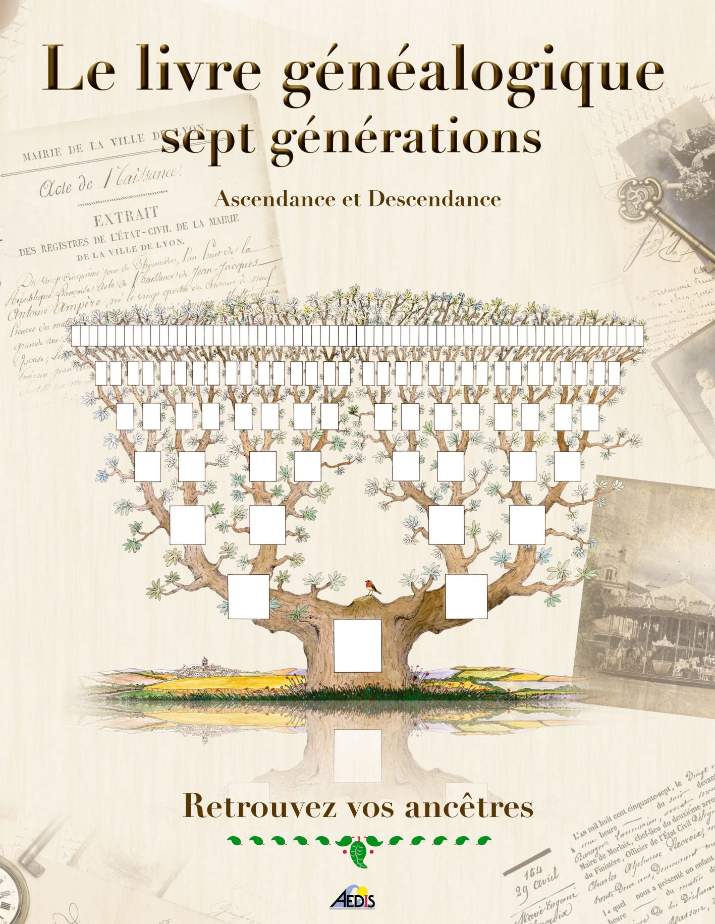 Le livre généalogique 7 générations book