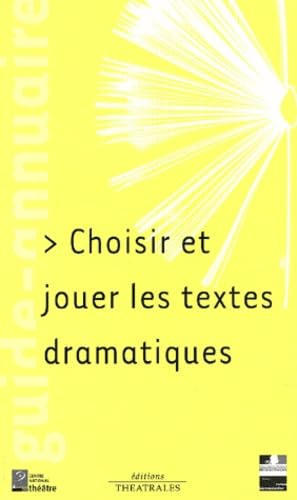 Guide-annuaire des répertoires du théâtre book