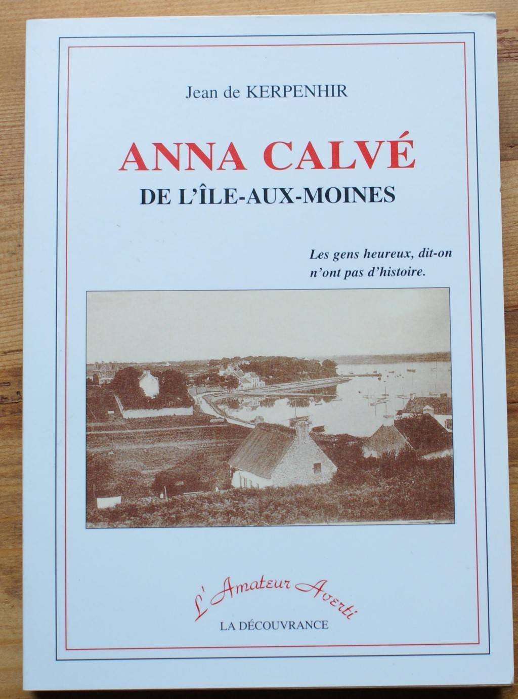 Anna Calvé de l'Ile-aux-Moines book
