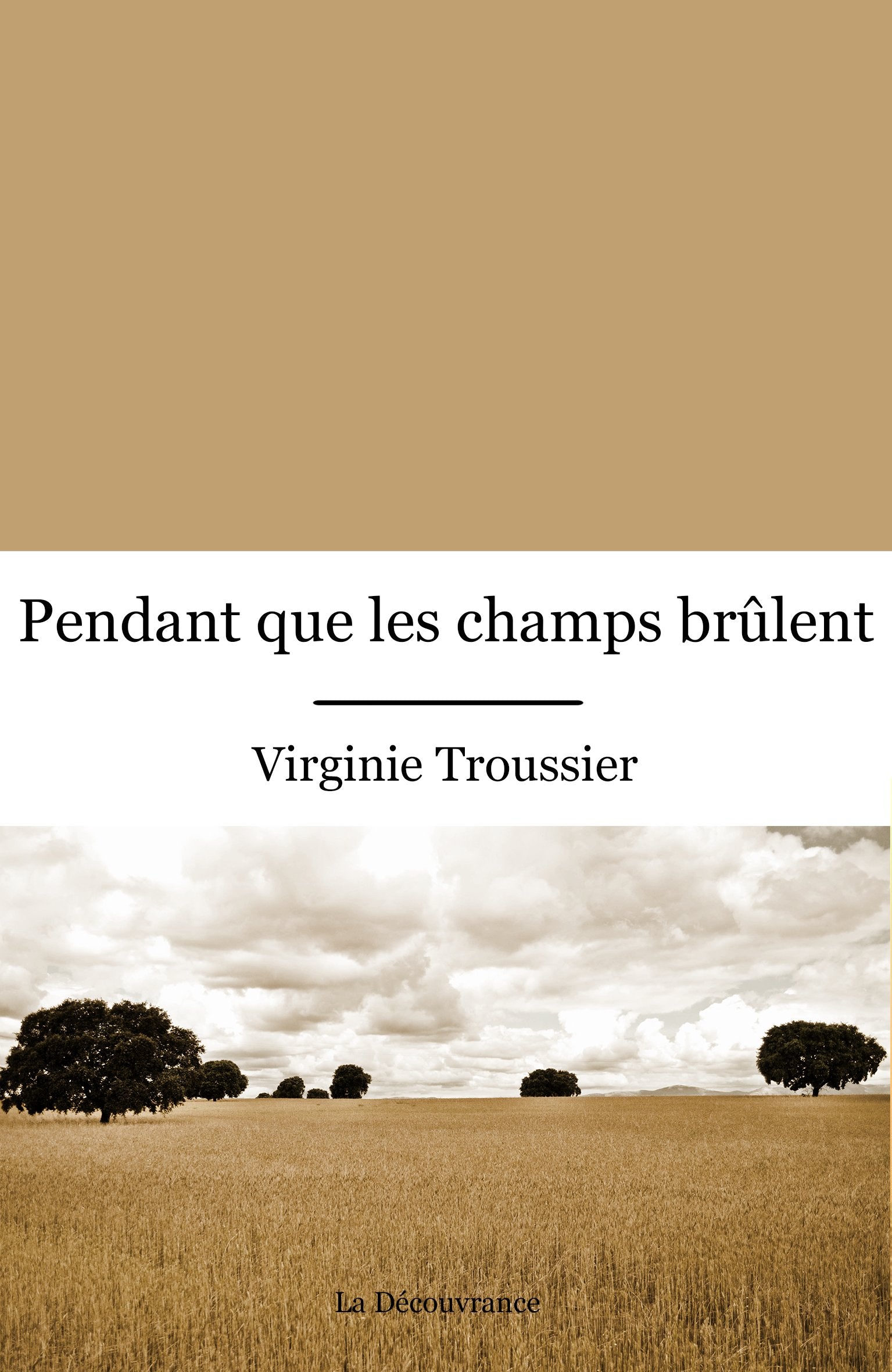 Pendant que les champs brûlent Books