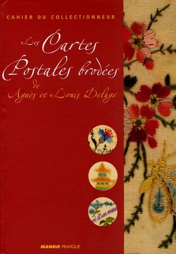 Les Cartes Postales brodées: De Agnès et Louis Delage Books
