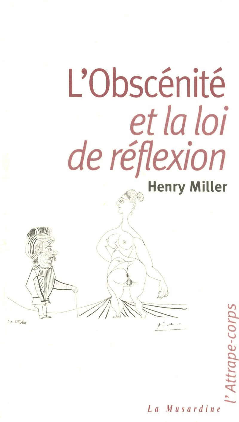 L'obscénité et la loi de réflexion Contemporary literature