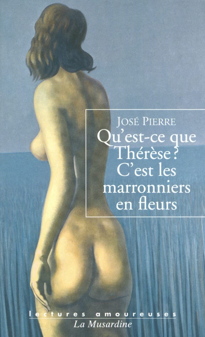 Qu'est-ce que Thérèse ? C'est les marronniers en fleurs book