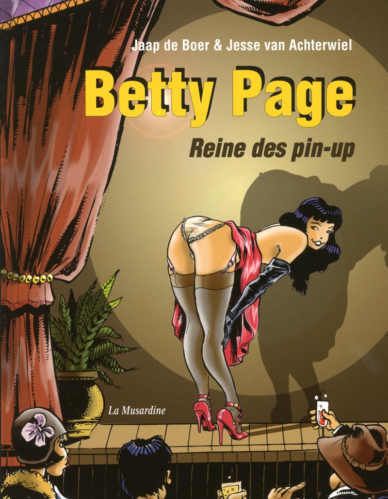 Betty Page. Reine des pin-up Manga