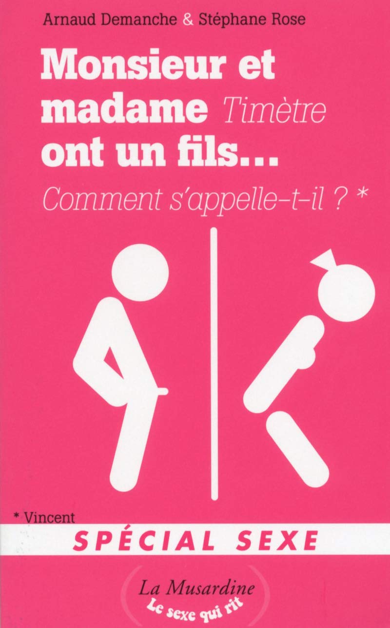 Monsieur et Madame Timètre ont un fils. Comment s'appelle-t-il? 200 Monsieur et Madame Spécial Sexe Humour & Satire