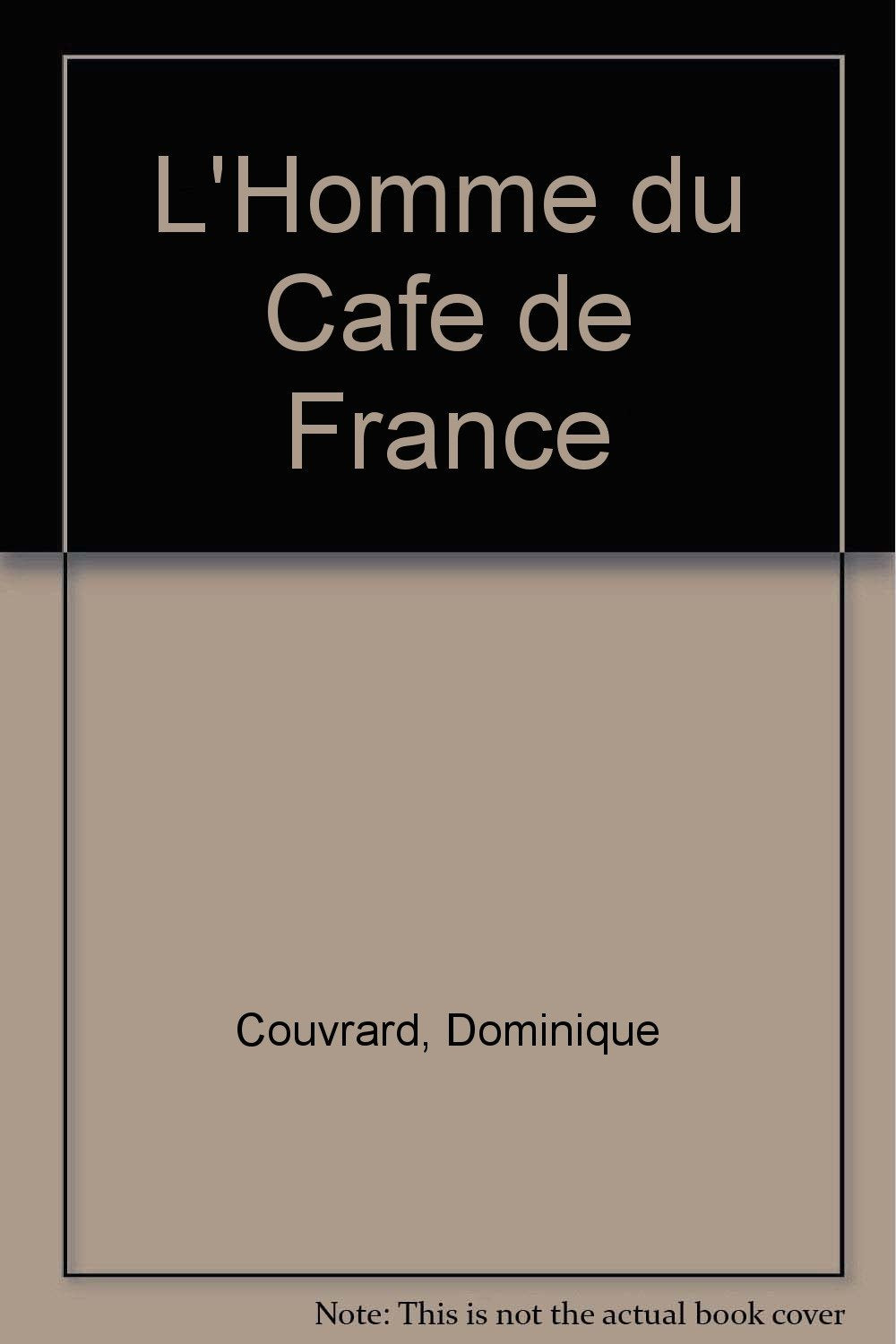 L'homme du Café de France Books