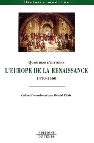 L'Europe de la Renaissance (1470-1560) book