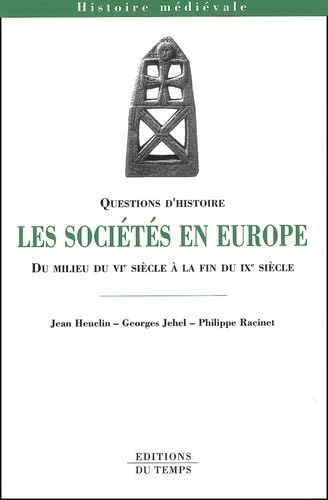 Les sociétés en Europe au VI-IXe siècles book
