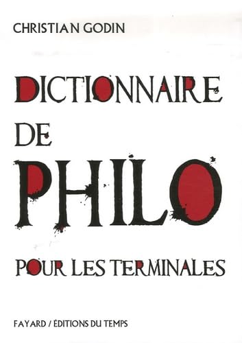 Dictionnaire de philo pour les terminales book