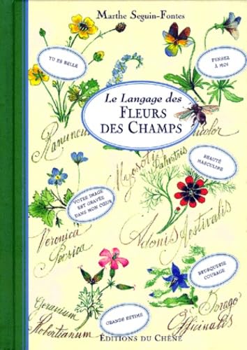 Le langage des fleurs des champs book