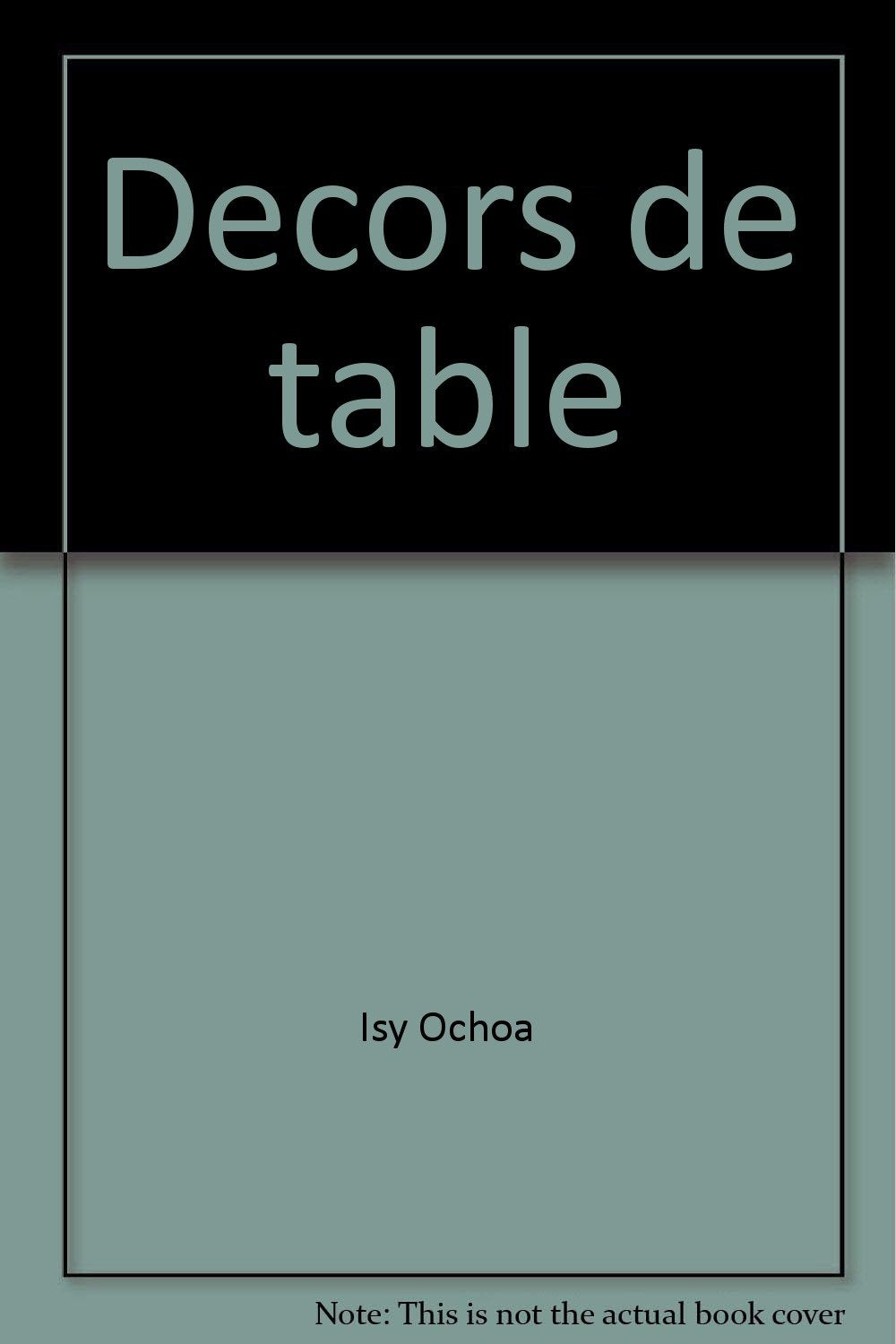 DÉCORS DE TABLE. Menus, Porte-noms, liens de serviette Books